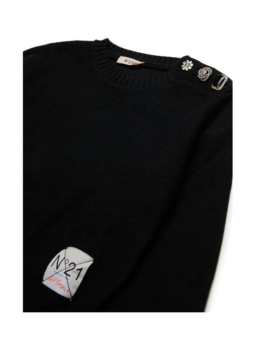 Maglia, bambina, logata. N°21 | N2106W N04550N900